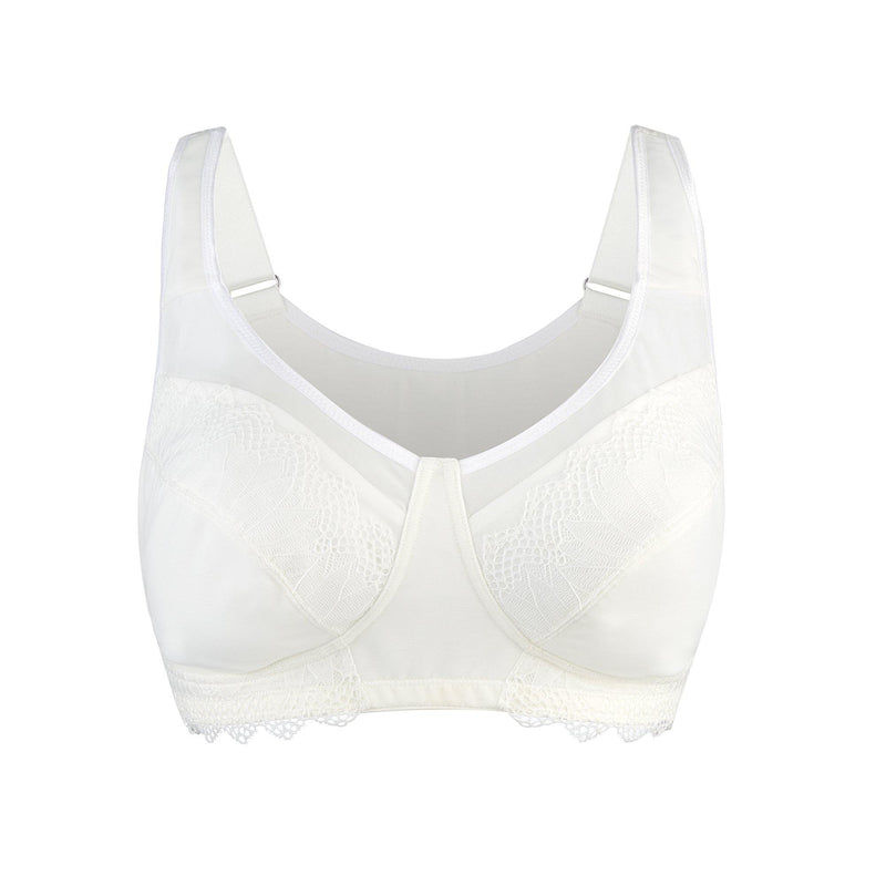 Claret Silk Back Support Cotton Sports Bra (Multiple Colors Available)