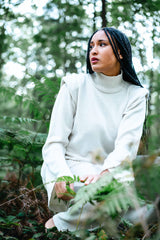 Pull Col Montant Divine Harmonie en Laine Mérinos