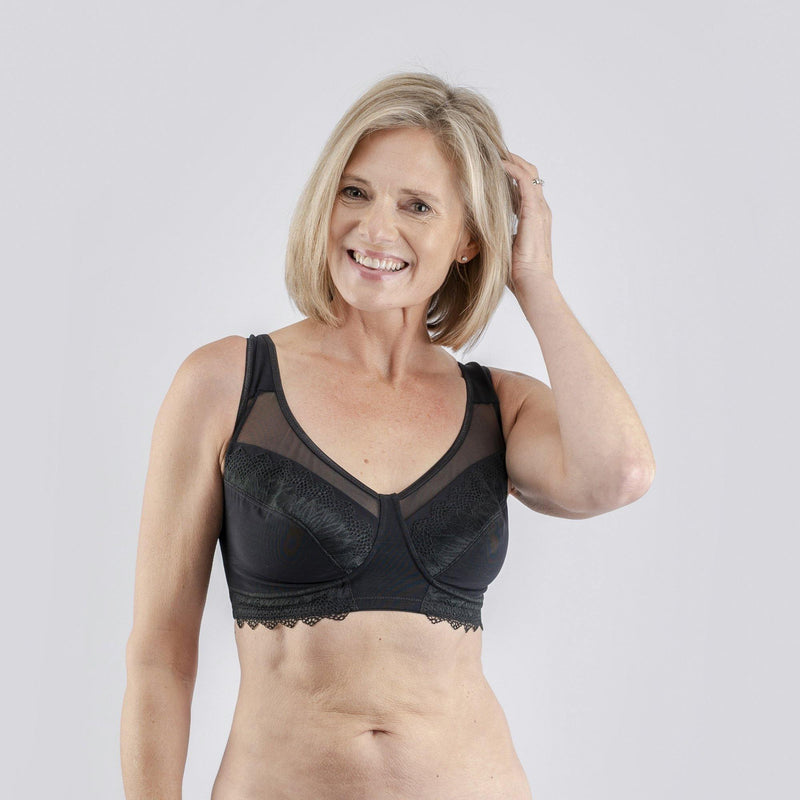 Claret Silk Back Support Cotton Sports Bra (Multiple Colors Available)