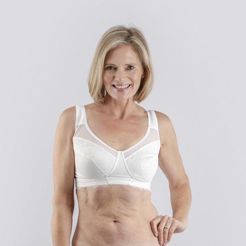 Claret Silk Back Support Cotton Sports Bra (Multiple Colors Available)