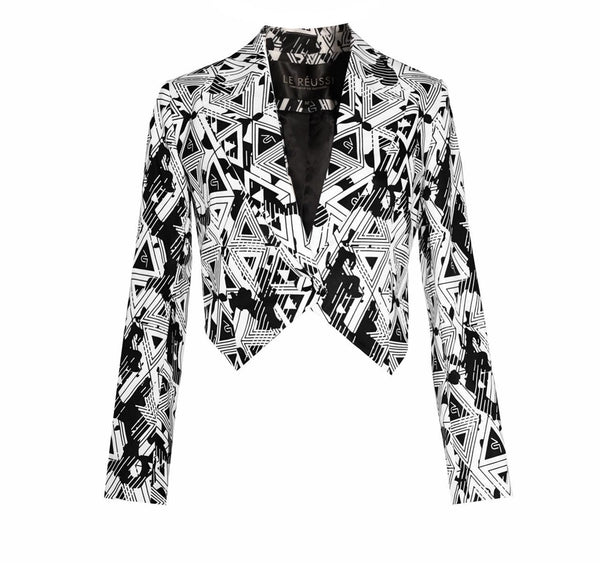 Amour Geometric Blazer