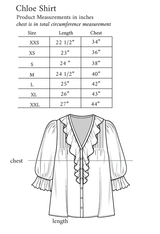 Chloe Shirt in Olive Plaid