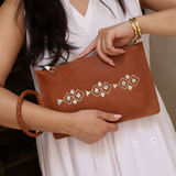 Noura Embroidered Clutch