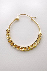 Calla Hoops Gold Small