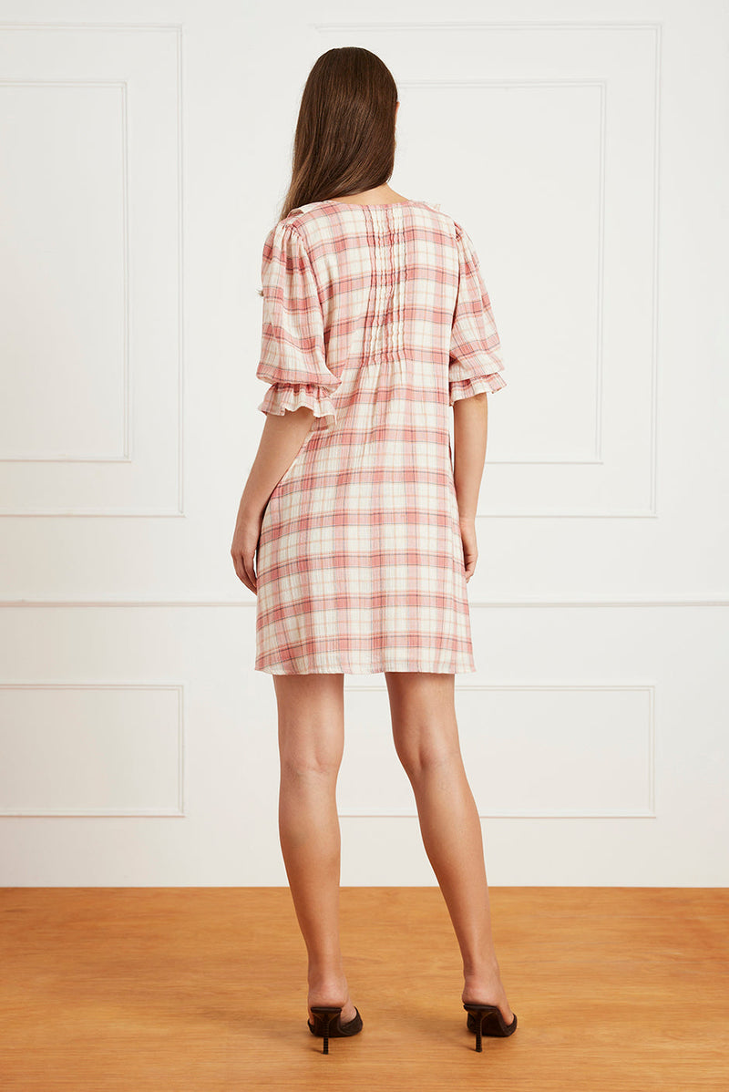 clay mini dress Shona Joy Campbell Clay Fitted Mini Shirt Dress