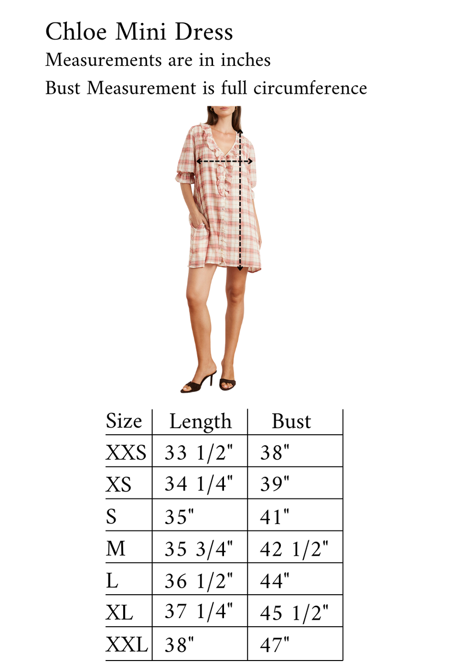 Paneros Clothing | Chloe Mini Dress in Clay Plaid | ourCommonplace