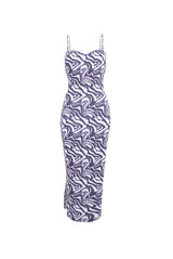 Pacific Dress Plum Psychedelic