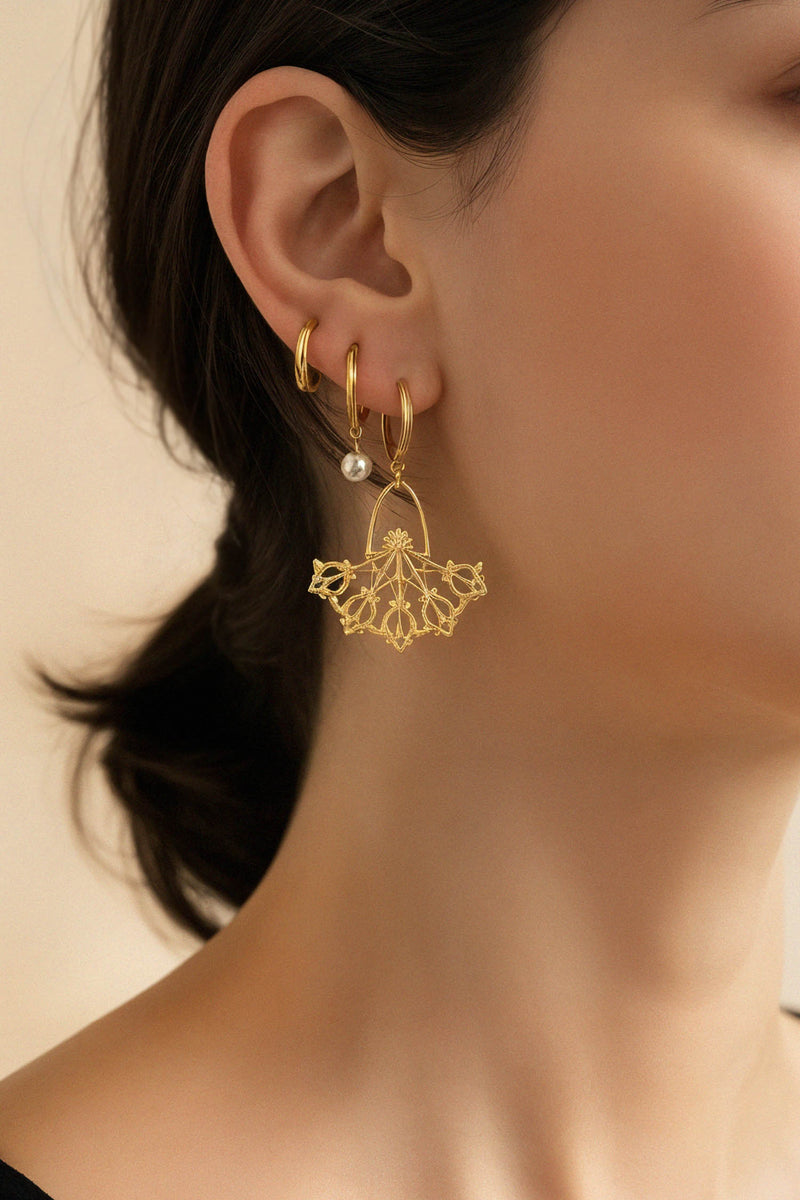 Daphne Earrings Gold