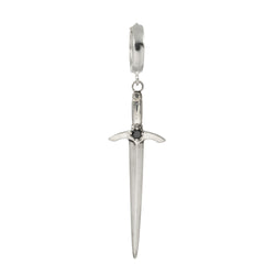Sword Earring - Sterling Silver