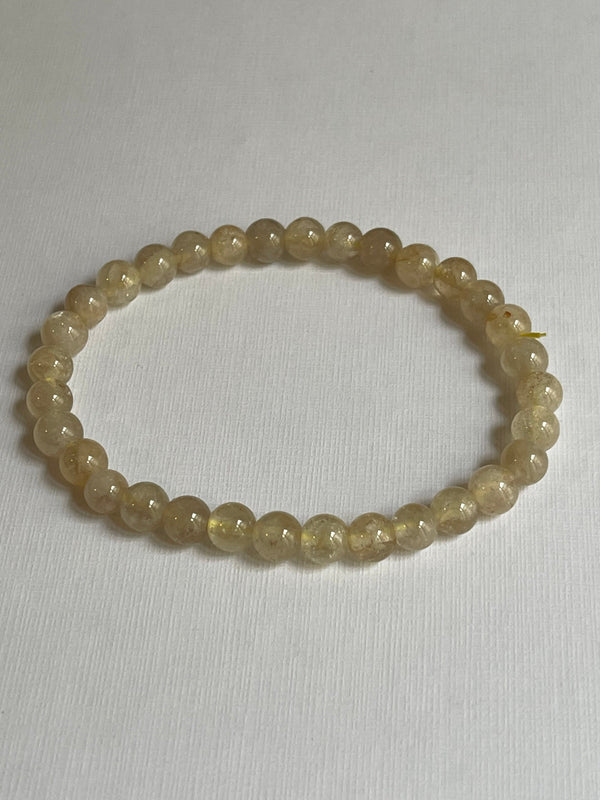 Bracelet Chakra Du Plexus Solaire en Citrine