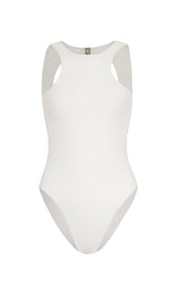 JUPITER Recycled One-Piece Swimsuit in White