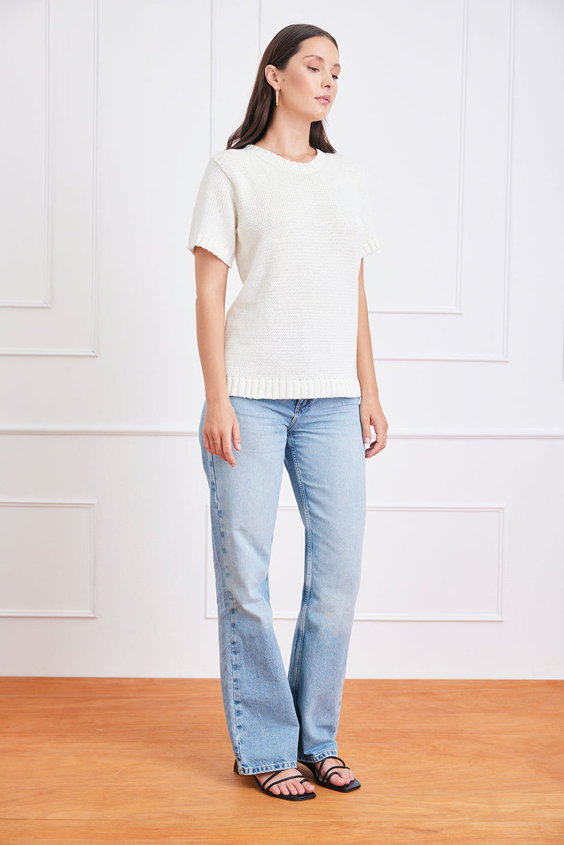 Simone Sweater Tee