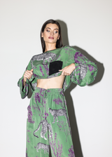 Lennon Wildesse Long Sleeve Crop Tee