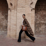 Zahra Leather Bucket Tote