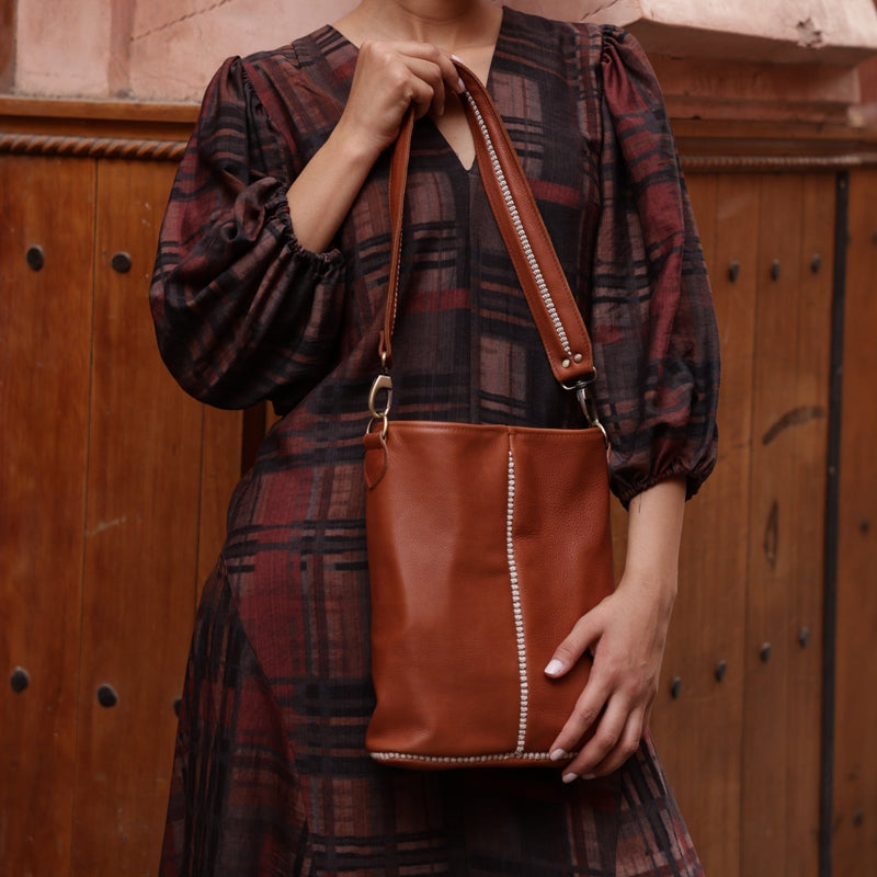 Sabra Leather Shoulder Bag
