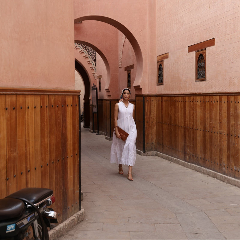 Sahara Embroidered Clutch