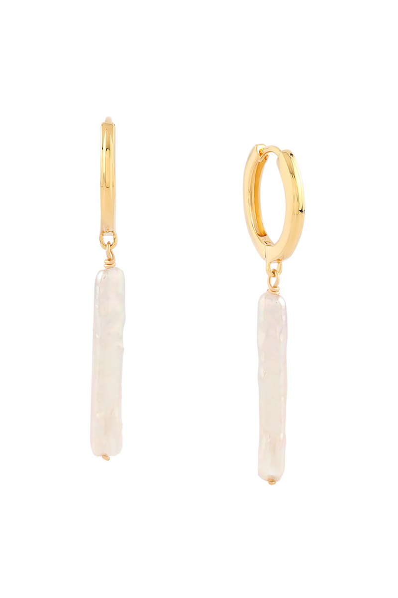 Nora Pearl Huggies Gold