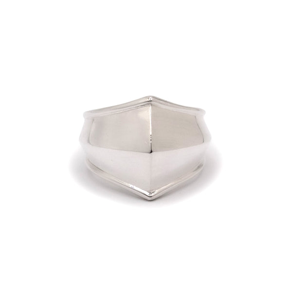 Armor Ring Wide - Sterling Silver
