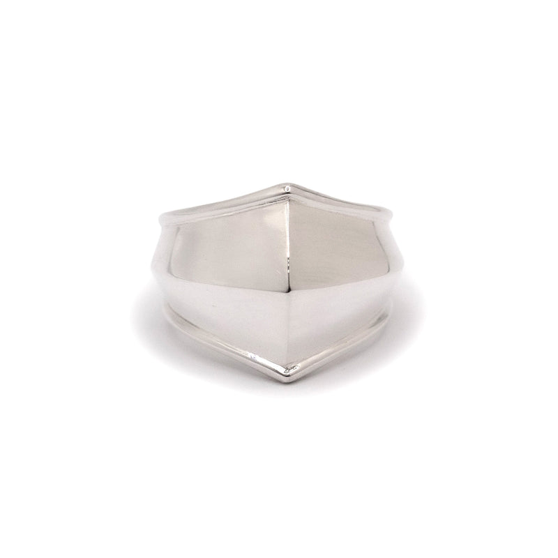 Armor Ring Wide - Sterling Silver