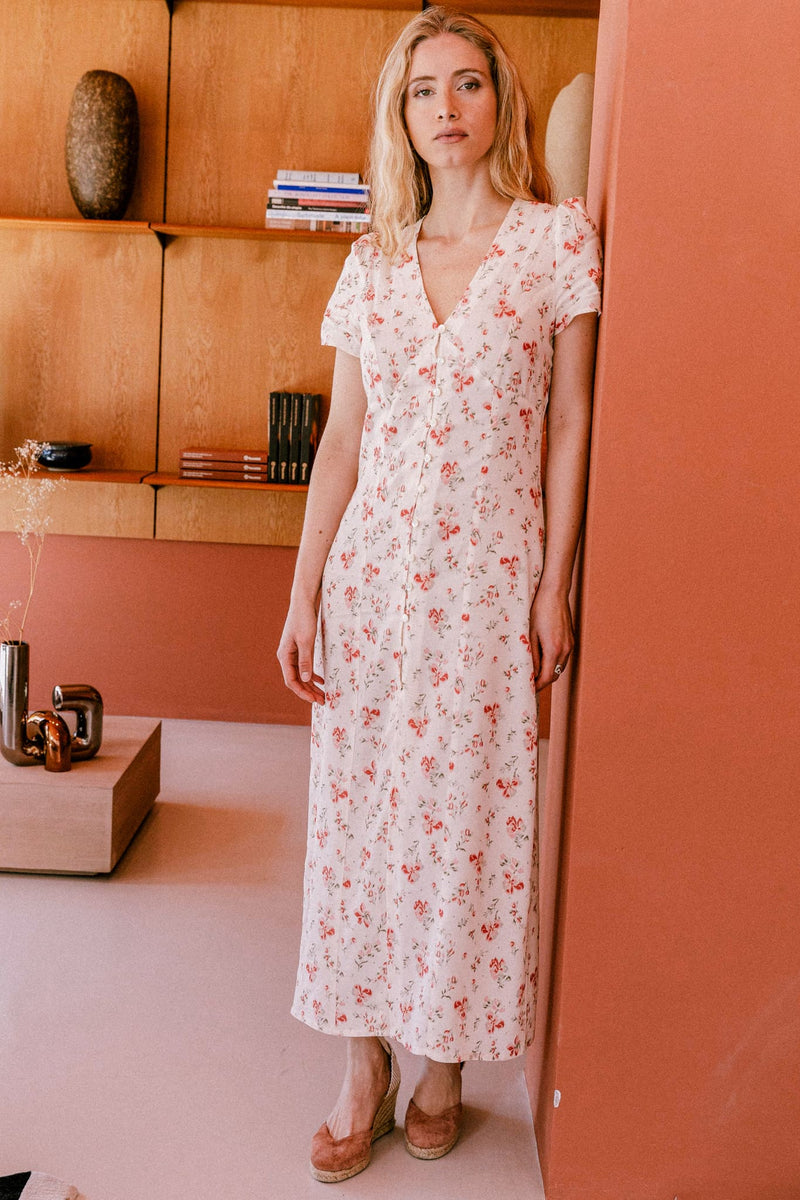 Robe Saule Écru