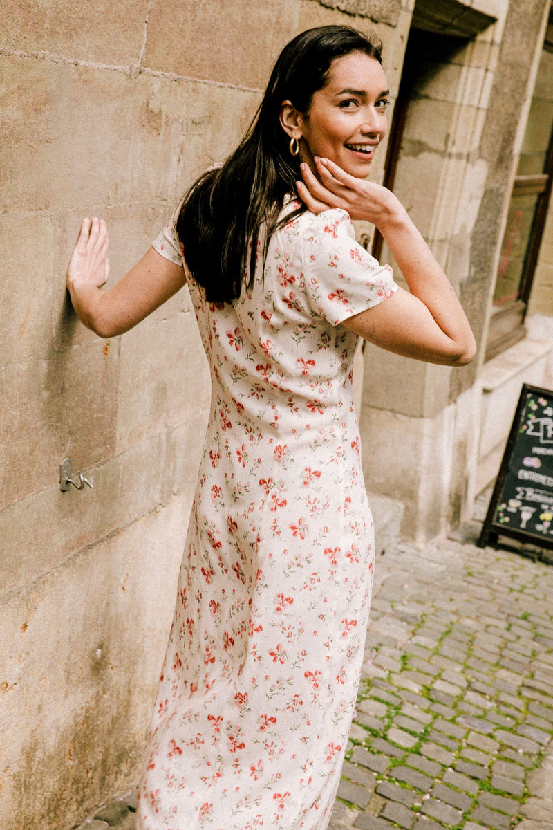 Robe Saule Écru