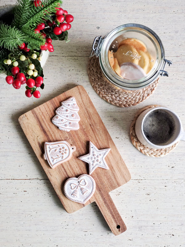 Handmade Sugar Saver Ornament - Holiday Gift Edition With Heart Pouch