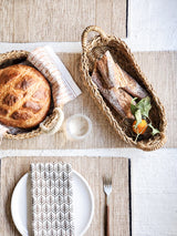 Savar Bread Basket With Natural Handle