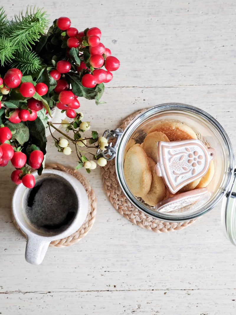 Handmade Sugar Saver Ornament - Holiday Gift Edition With Green Pouch