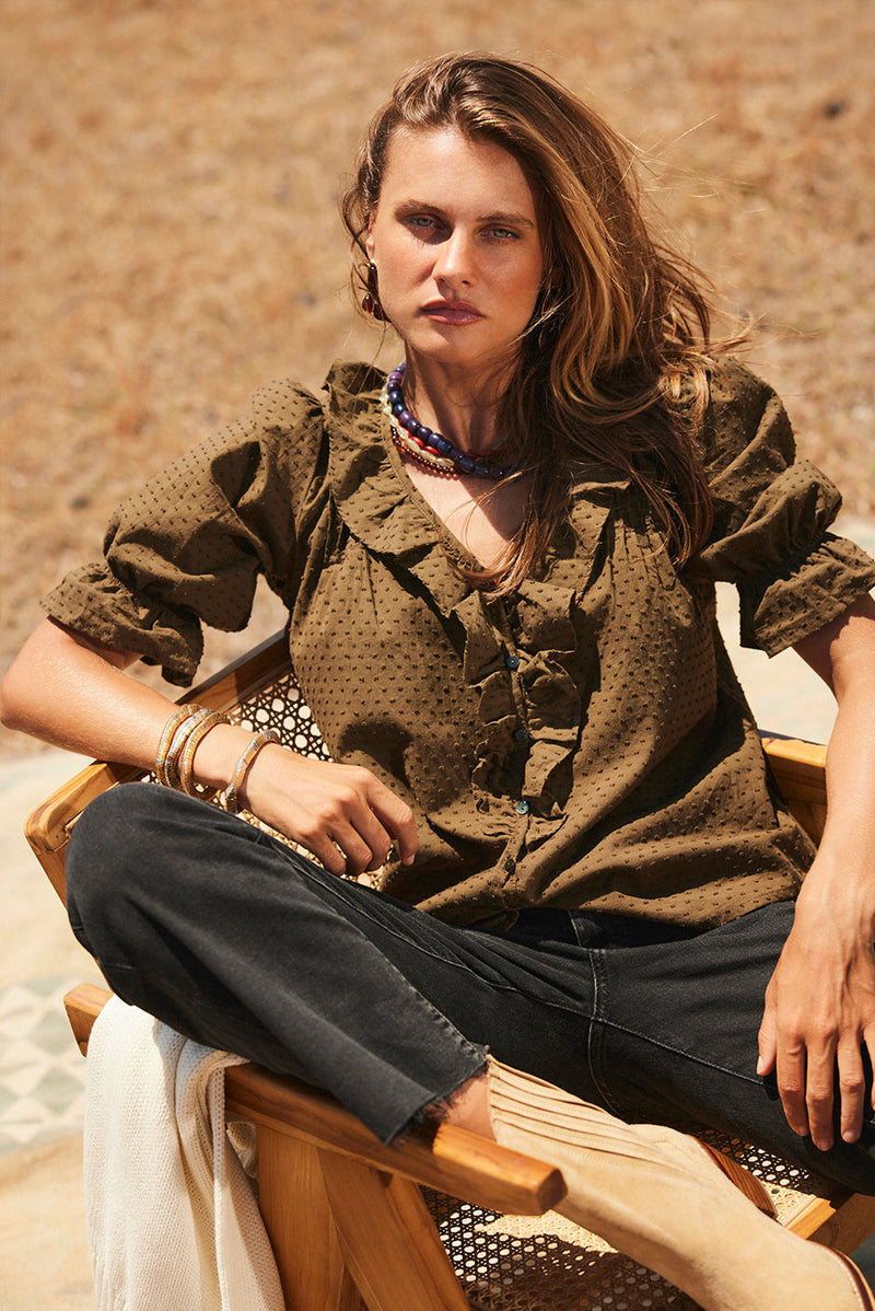 Chloe Shirt in Olive