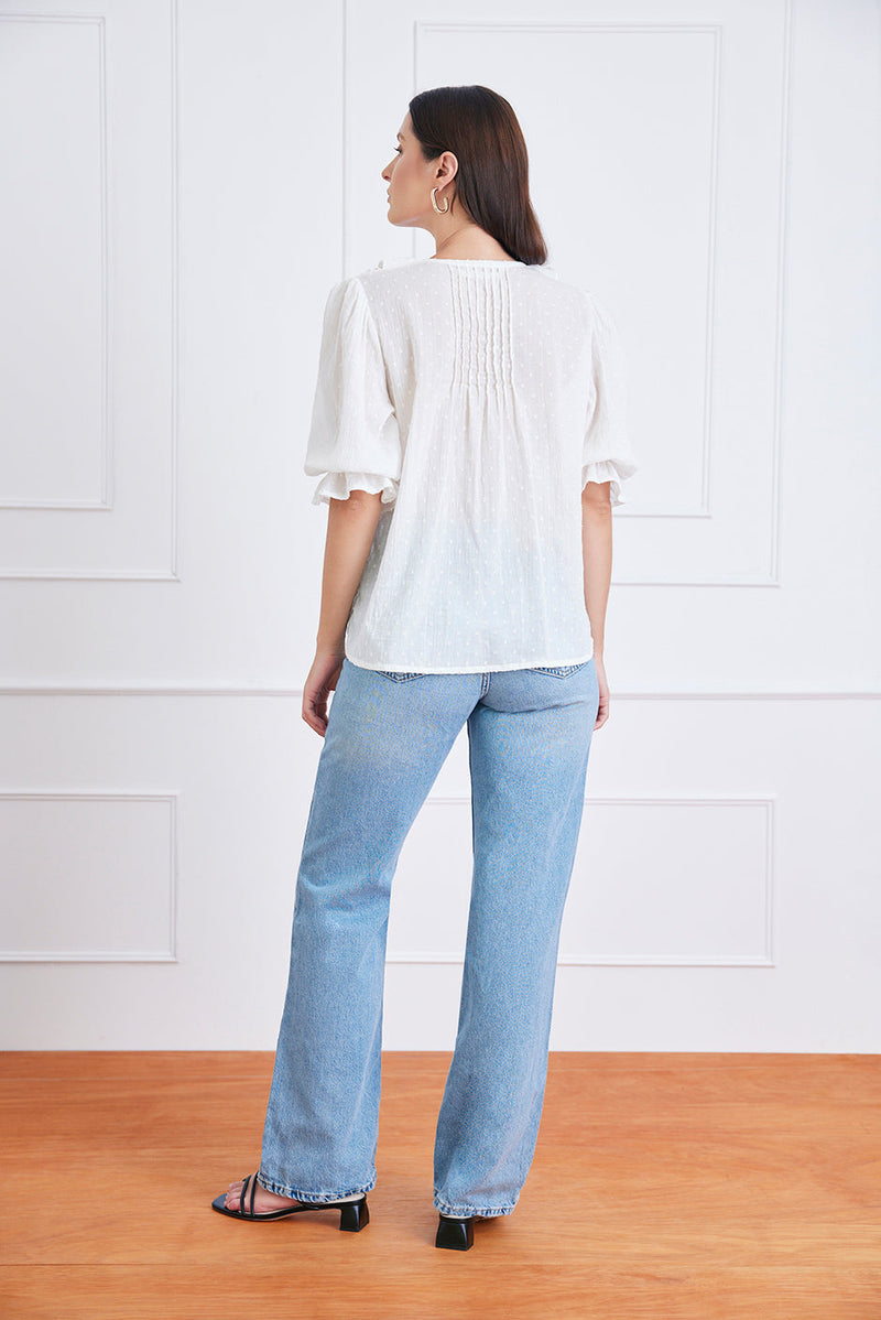 Chloe Shirt in Gold Dust