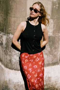 Top Lilas Noir