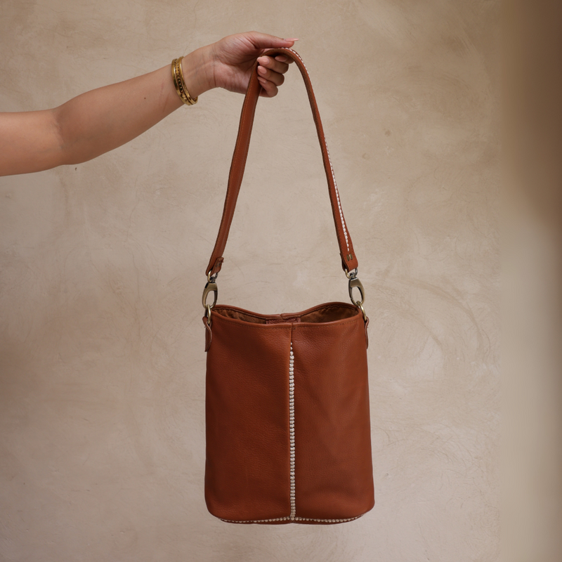 Sabra Leather Shoulder Bag