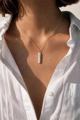 Nora Pearl Necklace Gold