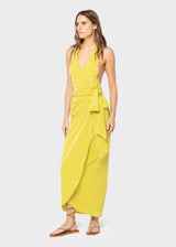 Citron Serengeti Halter Top