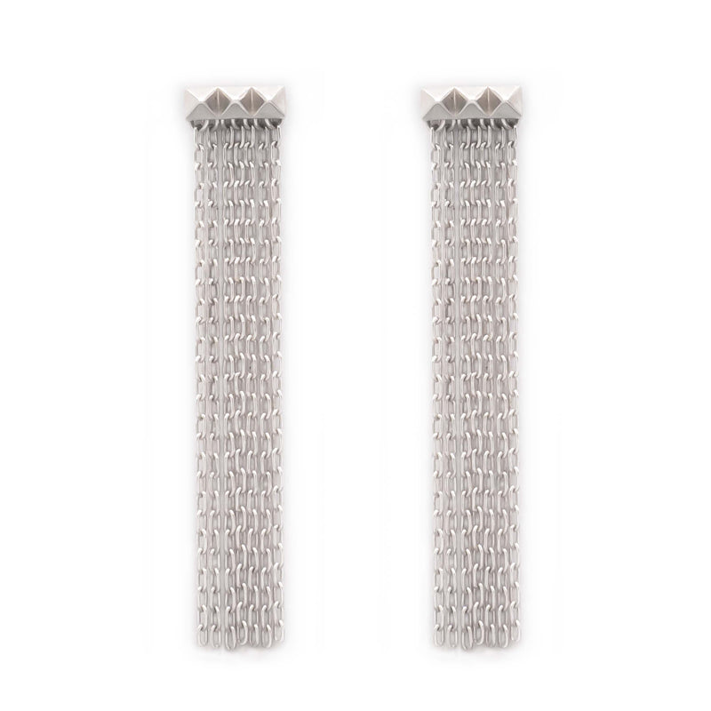 Debbie Tassel Earring - Sterling Silver