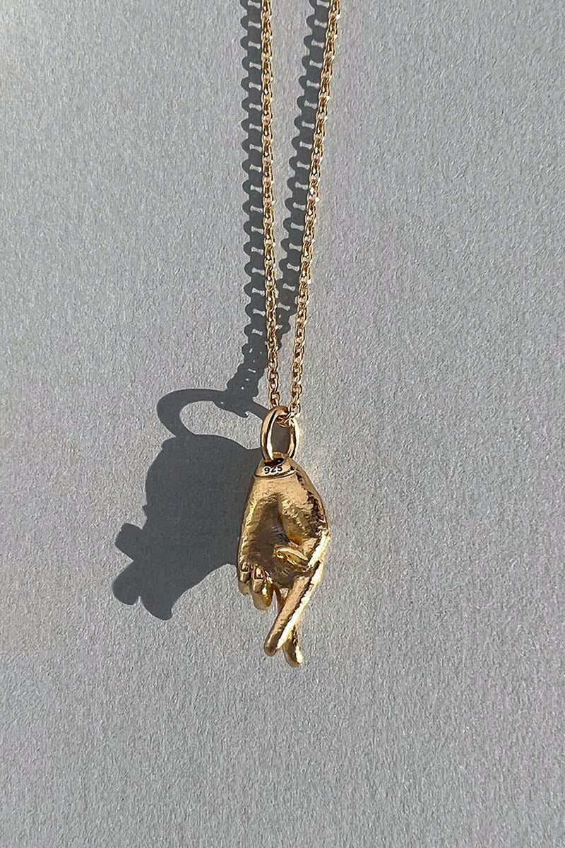 Good Luck Charm Necklace Gold