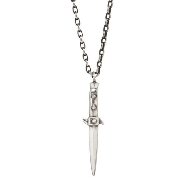 Switchblade Necklace - Sterling Silver