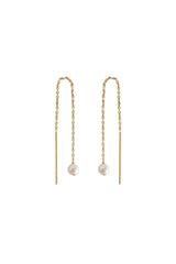Paloma Pearl Threaders Gold