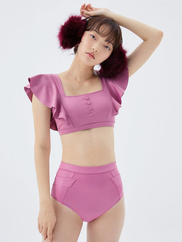 Jelly Candy + High-Waisted Pocket Bottom Reddish - ourCommonplace