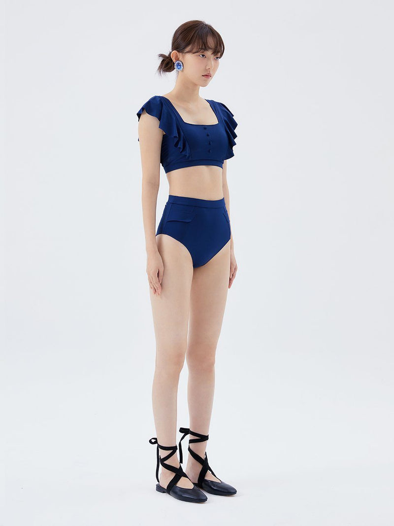 Jelly Candy + High-Waisted Pocket Bottom Navy - ourCommonplace