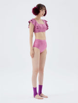 Jelly Candy + High-Waisted Pocket Bottom Reddish - ourCommonplace