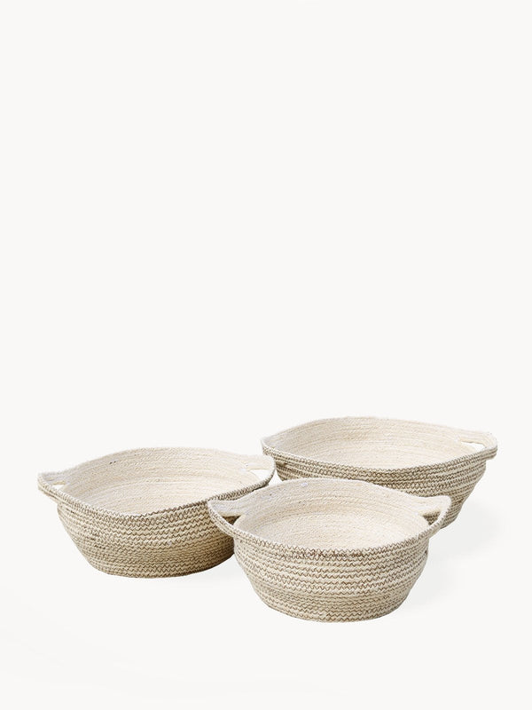 Amari Fruit Bowl - Brown (Set Of 3) - ourCommonplace