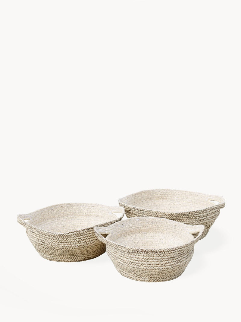 Amari Fruit Bowl - Brown (Set Of 3) - ourCommonplace