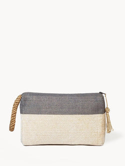 Block A Clutch - Gray - ourCommonplace