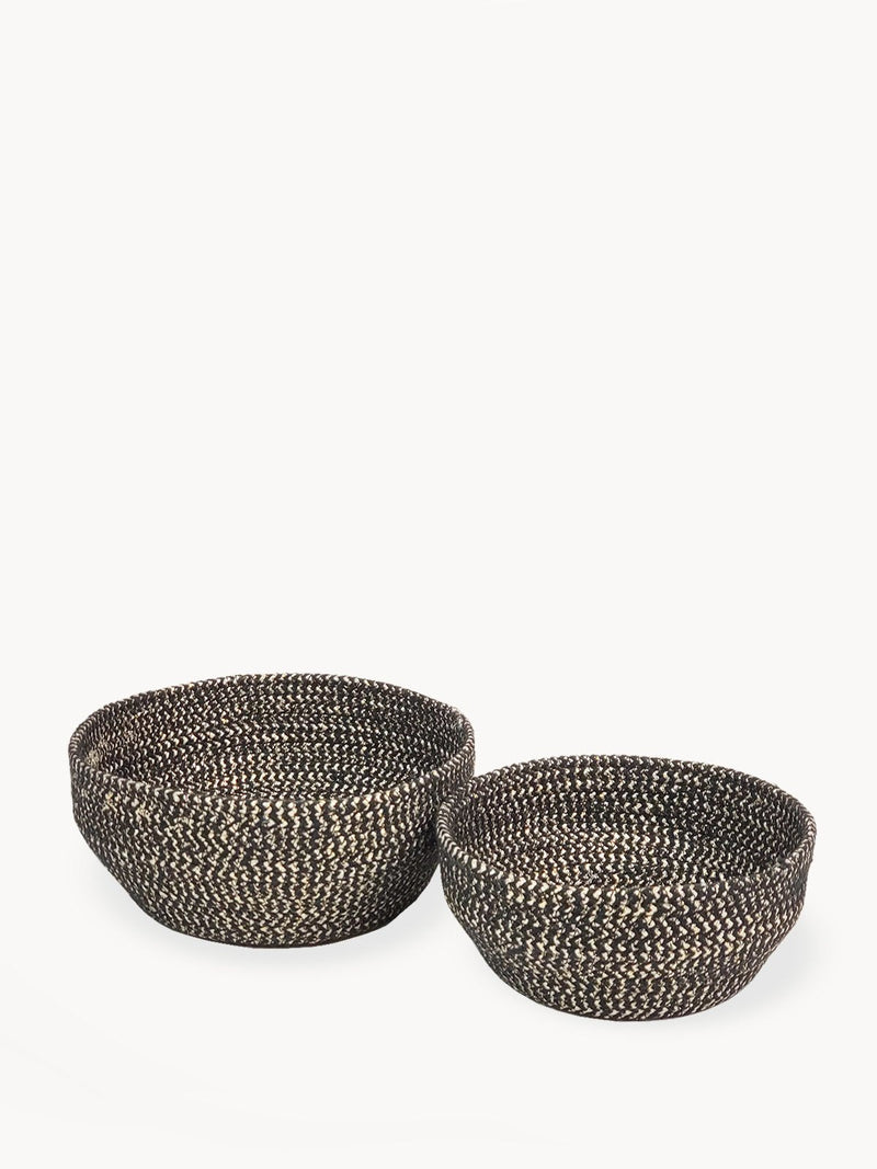 Glitter Bowl - Black (Set Of 2) - ourCommonplace