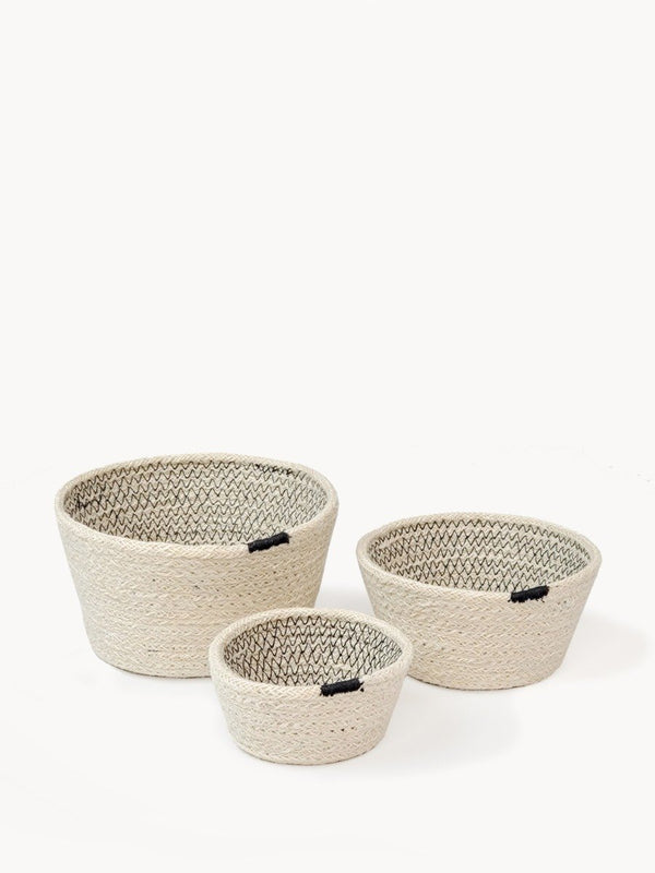 Amari Bowl - Black (Set Of 3) - ourCommonplace