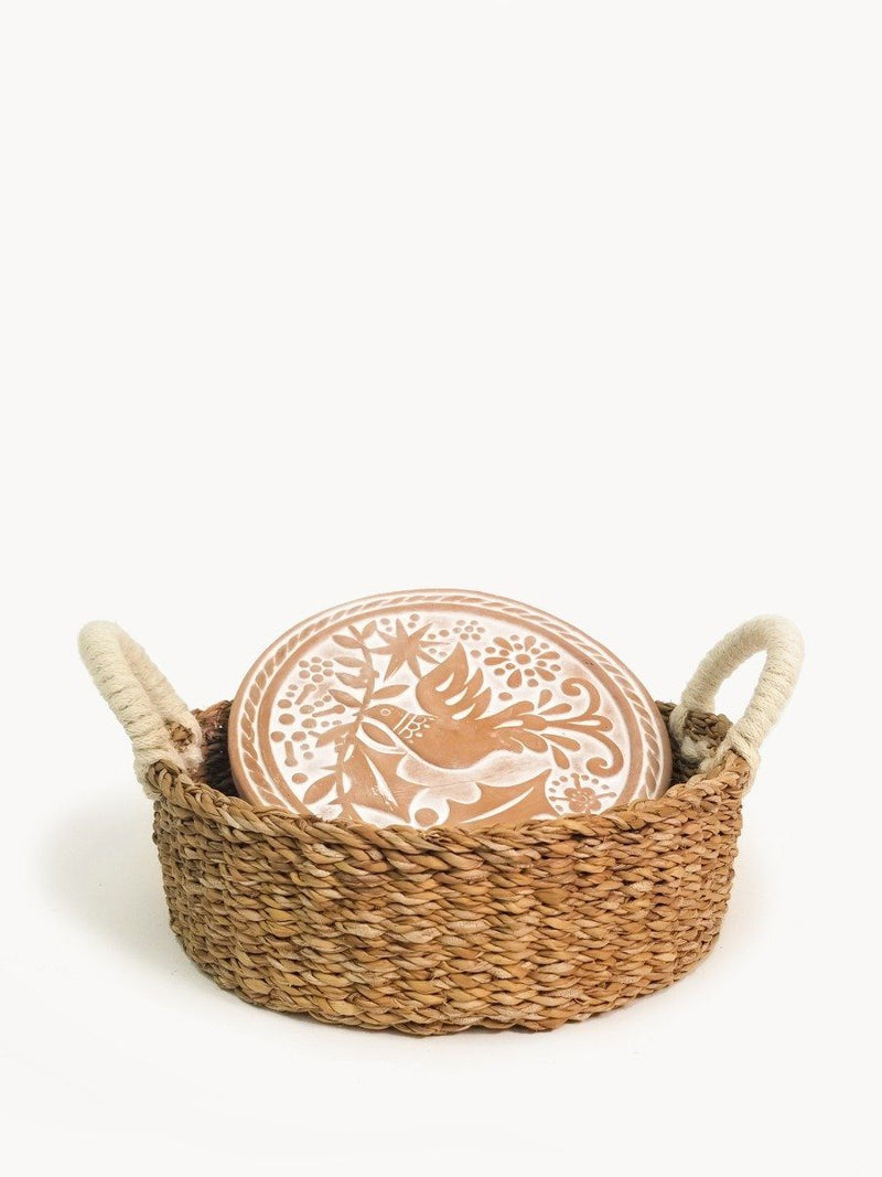 Bread Warmer & Basket - Bird Round - ourCommonplace
