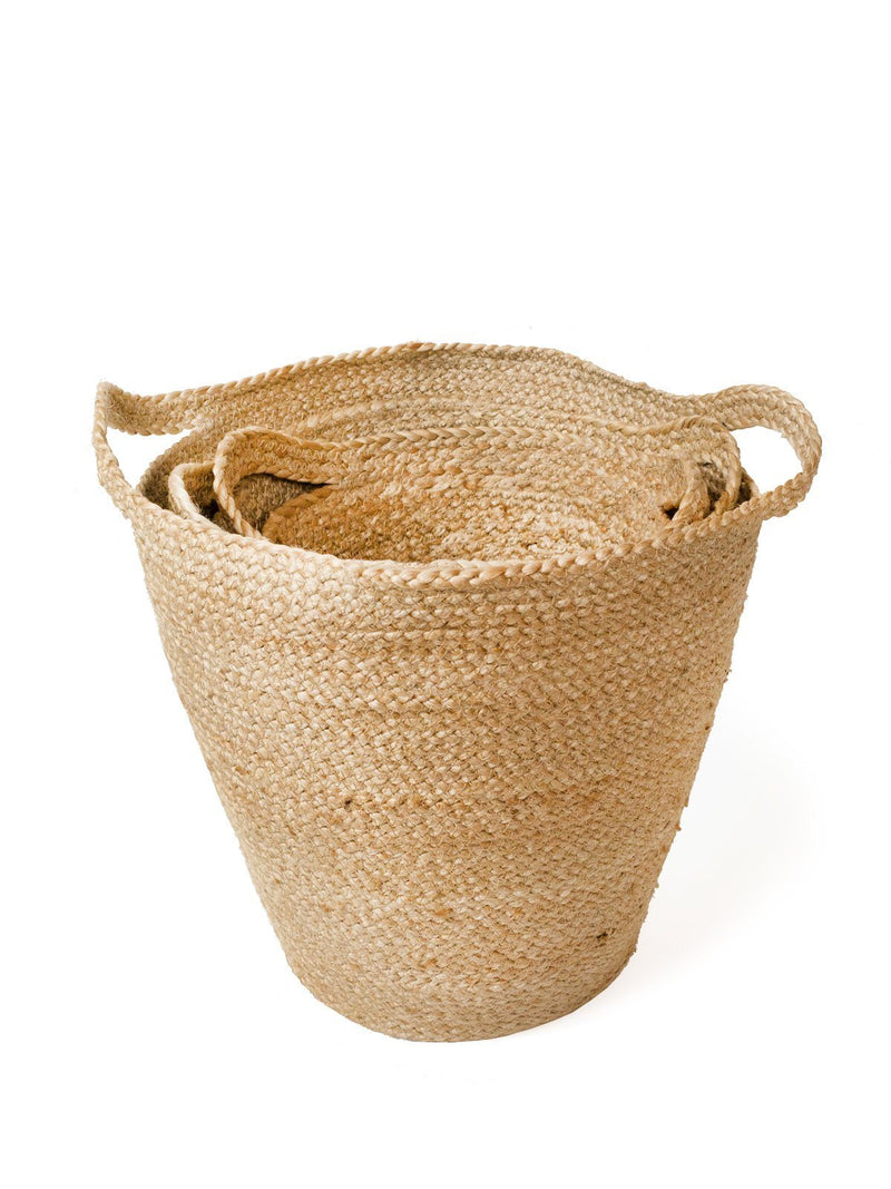 Kata Basket With Slit Handle (Set Of 3) - ourCommonplace