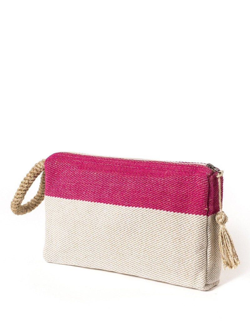 Block A Clutch - Pink - ourCommonplace