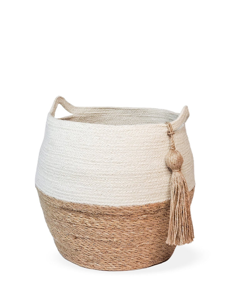 Agora Jar Basket - Natural (Set Of 2) - ourCommonplace